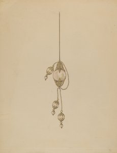Hårpynt, ca. 1937. av Melita Hofmann