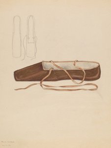 Tøffel, ca. 1936. av Melita Hofmann