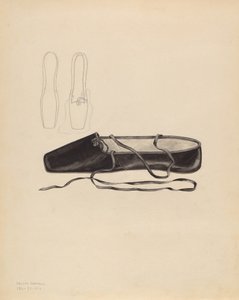 Tøfler, ca. 1936. av Melita Hofmann