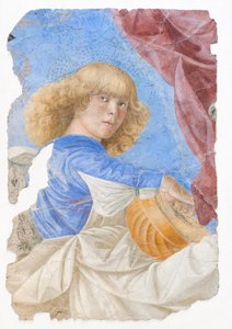 Musikkskapende engler, rundt 1480 (fresco) av Melozzo da Forli