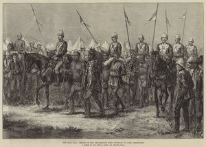Zulu-krigen, ambassadørenes retur fra Cetewayo til Lord Chelmsford