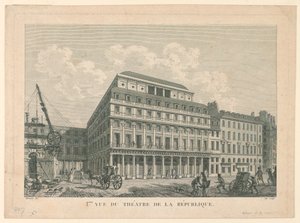Republikkens teater, Paris av Mennier