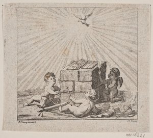 Vignet til N. E. Balle "Theses Theologica" av Meno Haas