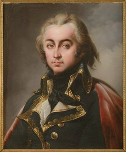 Jean Baptiste Cyrus de Timbrune de Thiembronne, greve av Valence (1752-1822), kjent som Valence - av Blondel, Merry Joseph (1781-1853). Olje på lerret. Mål: 65x54cm. Privat samling av Merry Joseph Blondel
