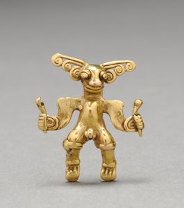 Figuranheng, ca. 1000-1550 (støpt gull)