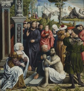 Oppreisningen av Lasarus av Mesteren for Skt. Maria Magdalena Legenden
