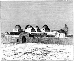 The Mosque of the Swords, Kairwan, ca 1890
