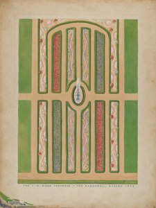 Parterre - JW Wood, ca. 1936.