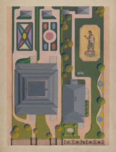 Ward and Green Gardens, ca. 1936.