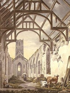 Dunwich kirke av Michael Rooker