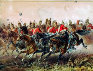 Anklagen for den lette brigaden under slaget ved Balaclava, 1854