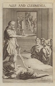 Agis IV og Cleomenes III, spartanske konger av Michael Burghers