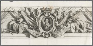 Beleiringen av La Rochelle: Plate 15, 1628-1630. av Michael Lasne