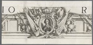 The Siege of La Rochelle: Plate 2, 1628-1630. av Michael Lasne