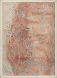 Fragment of Wall Decoration, c. 1940.    1146373   no       norwegian Successfully Translated  Original: The Inconstancy of Fortune; It is Easy to Dance when Fortune Plays for You Aldus is het geluk wankelbaar Soodanich eest hobbelen der fortuinen (title o