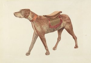 Karusellhund, ca. 1938.