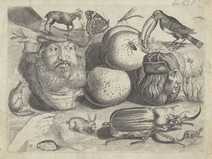 Studieark med tegningseksempler: portretter, dyr, insekter Tegningseksempler (serietittel)