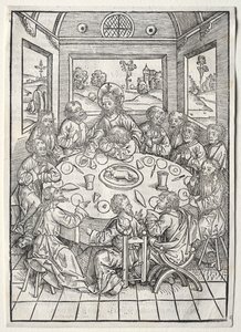 The Treasure Keeper: The Last Supper av Michael Wolgemut