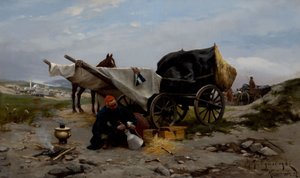Hvil fra reisen av Michal Pawel Gorstkin-Wywiórski