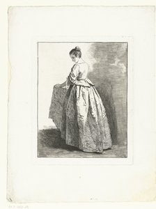 ung jente Figurstudier (serietittel) Etudes de figures drapes (serietittel)
