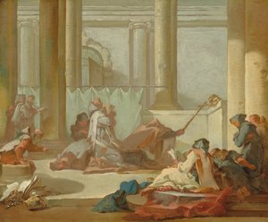 Tilbedelsen av hodeskallene, ca. 17331734.