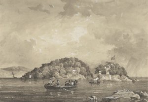 Caledonia og Craigøyene av Michel Jean Cazabon