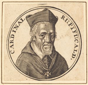 Francois La Rochefoucauld av Michel Lasne
