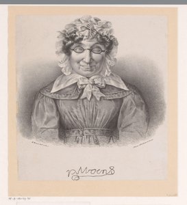Portrett av Petronella Moens