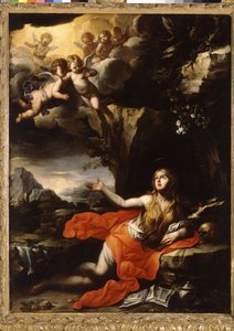 Madeleine penitente (olje på lerret) av Michel Serre