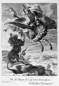 Bellerophon kjemper mot Chimera, 1655