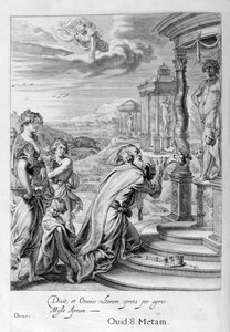 Oeneus, konge av Calydon, etter å ha forsømt Diana i et offer, blir straffet for sin ugudelighet, 1655