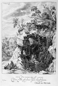 Nymfen Echo endret seg til lyd, 1655 av Michel de Marolles