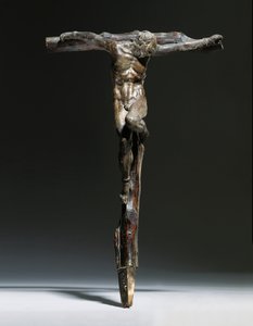 Korsfestelsesgruppe av Kristus, den gode tyven og den dårlige tyven av Michelangelo Buonarroti