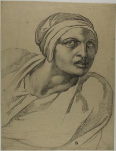 Halv-lengde figur av Michelangelo Buonarroti