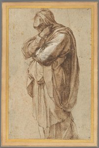 Studie av en sørgende kvinne av Michelangelo Buonarroti