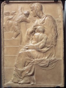 Madonnaen på trappene av Michelangelo Buonarroti