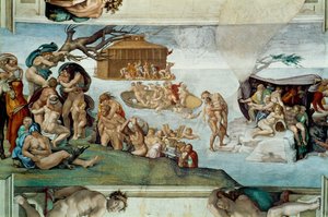Det sixtinske kapell (freske) av Michelangelo Buonarroti