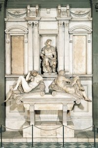 Graven til Giuliano de' Medici, hertugen av Nemours av Michelangelo Buonarroti