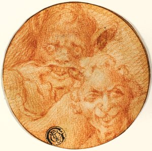 To djevler av Michelangelo Buonarroti