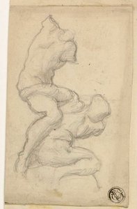 To slitende skikkelser av Michelangelo Buonarroti
