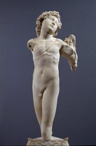 Ung bueskytter, ca. 1490 (marmor) av Michelangelo Buonarroti