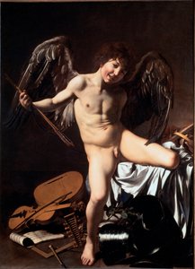 Amor vincit omnia (kalt Victorious Cupid eller Love Triumphant eller Earthly Love) (maleri