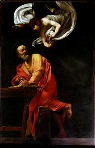 Saint Mathieu og engelen (maleri av Michelangelo Merisi da Caravaggio