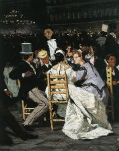En kafé på Piazza San Marco, av Michele Cammarano