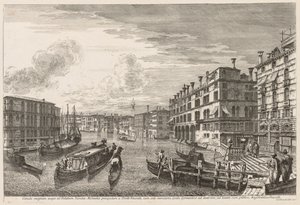 Utsikt over Venezia: Canal Grande, 1741. av Michele Marieschi