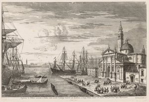Utsikt over Venezia: The Basin of St. Mark