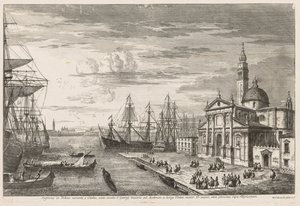 Utsikt over Venezia: The Basin of St. Marks, 1741.