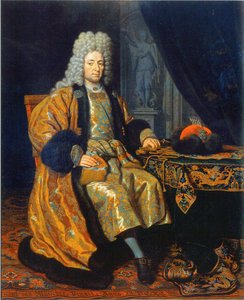 Portrett av Francois Lefort 1656-1699, 1698
