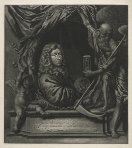 Selvportrett, 1685. av Michiel van Musscher