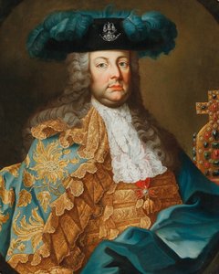 Portrett av keiser Frans I av Østerrike 1708-1765. av Mijtens